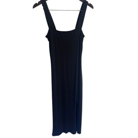 n:Philantropy Black Sleeveless Dress SZ Med NWOT Soft Fitted LBD - Picture 2 of 8